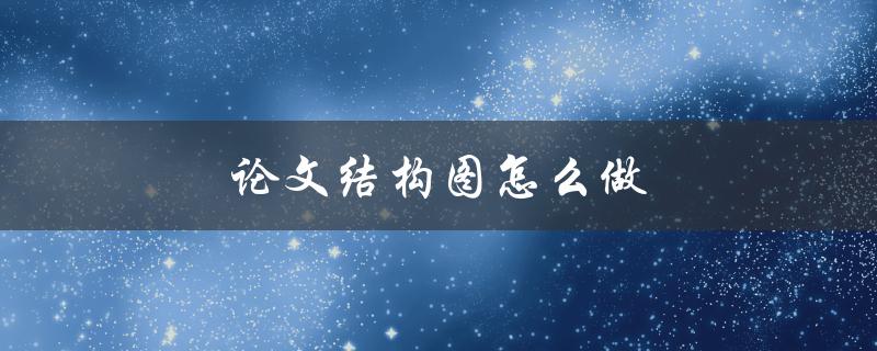 论文结构图怎么做(简单易学的制作方法)